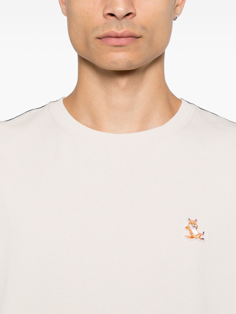 Maison Kitsuné MAISON KITSUNE' T-shirts and Polos BEIGE