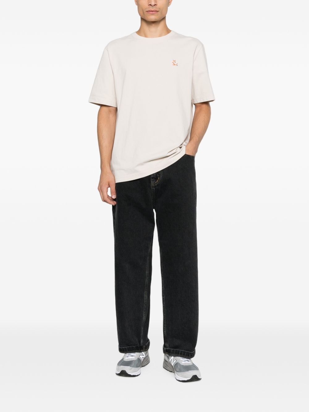Maison Kitsuné MAISON KITSUNE' T-shirts and Polos BEIGE