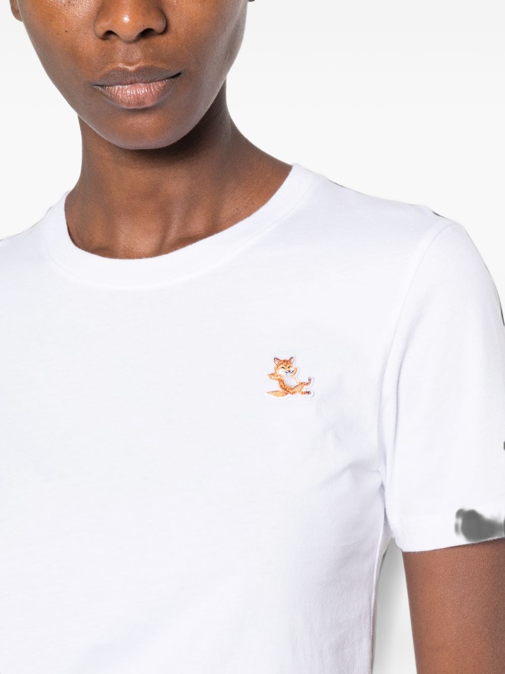 Maison Kitsuné MAISON KITSUNE' T-shirts and Polos WHITE Maison Kitsuné
