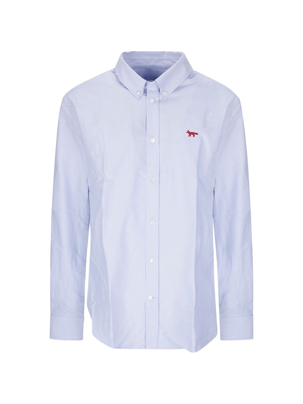 Maison Kitsuné MAISON KITSUNE' Shirts LIGHT BLUE