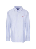 Maison Kitsuné MAISON KITSUNE' Shirts LIGHT BLUE