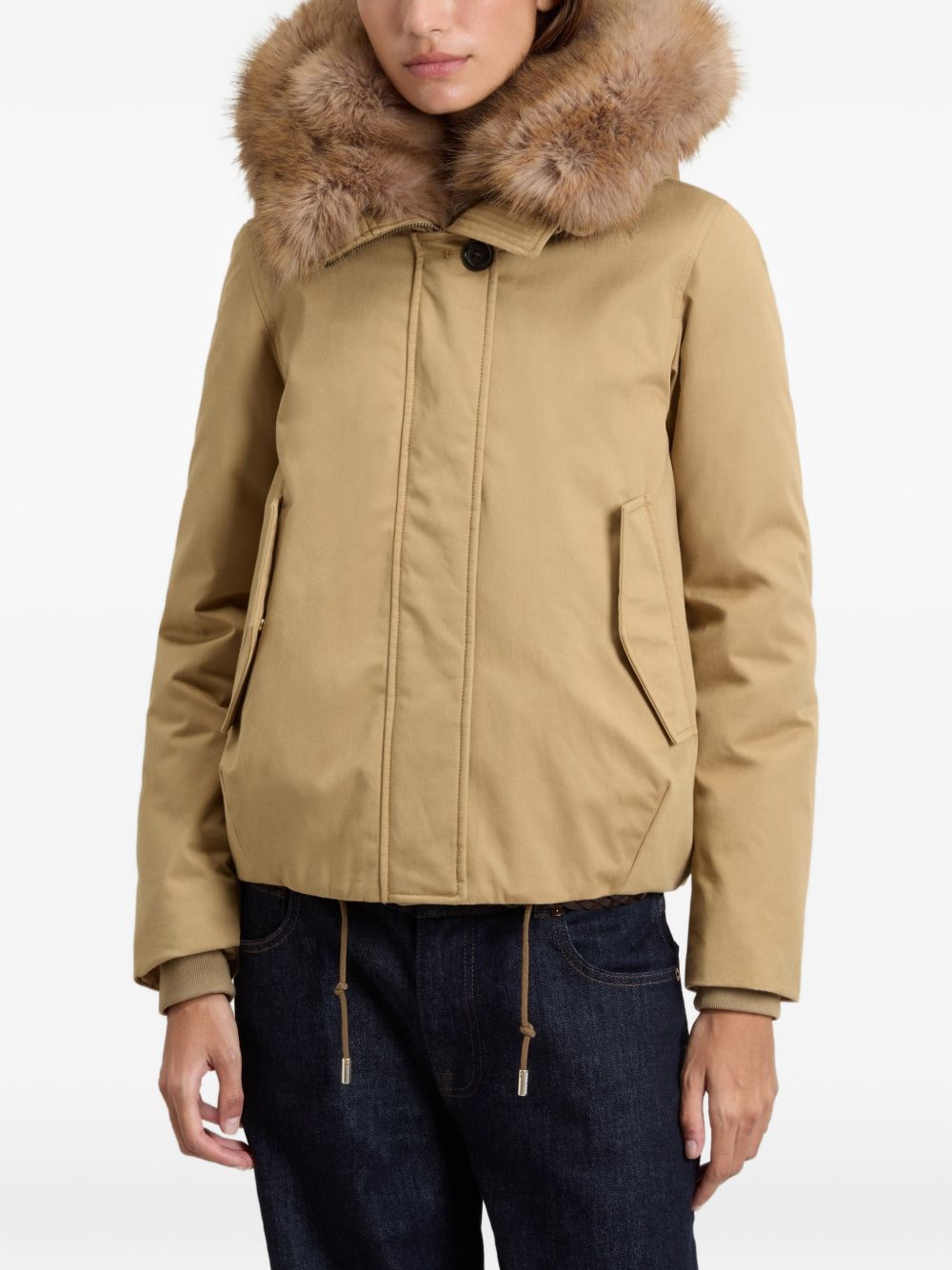 WOOLRICH Coats KAKI