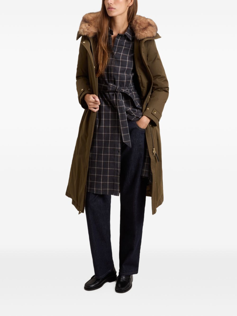 Woolrich Brst long parka coat