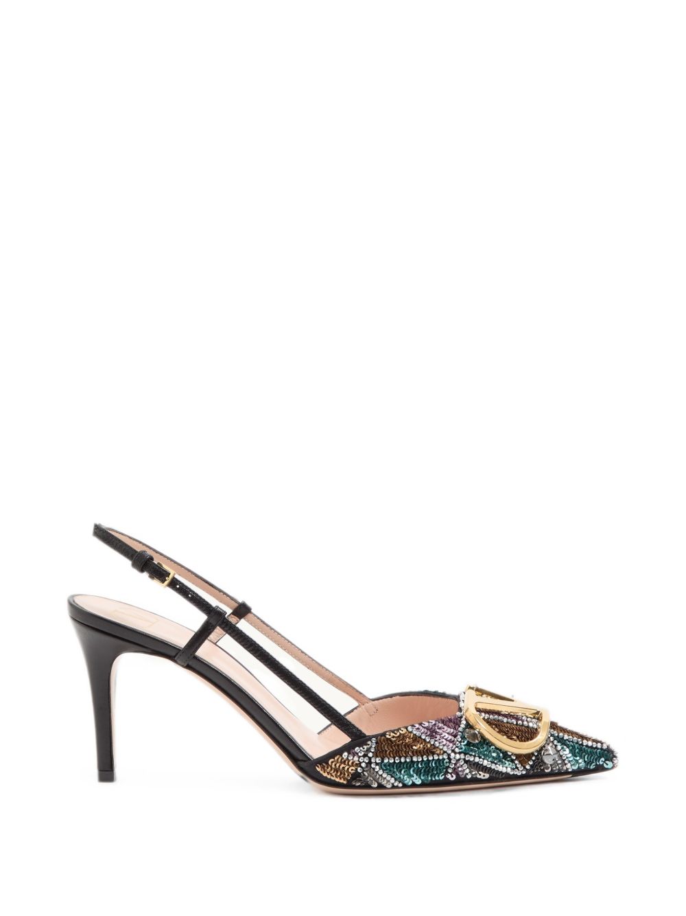 Valentino Garavani With Heel BLACK Valentino Garavani