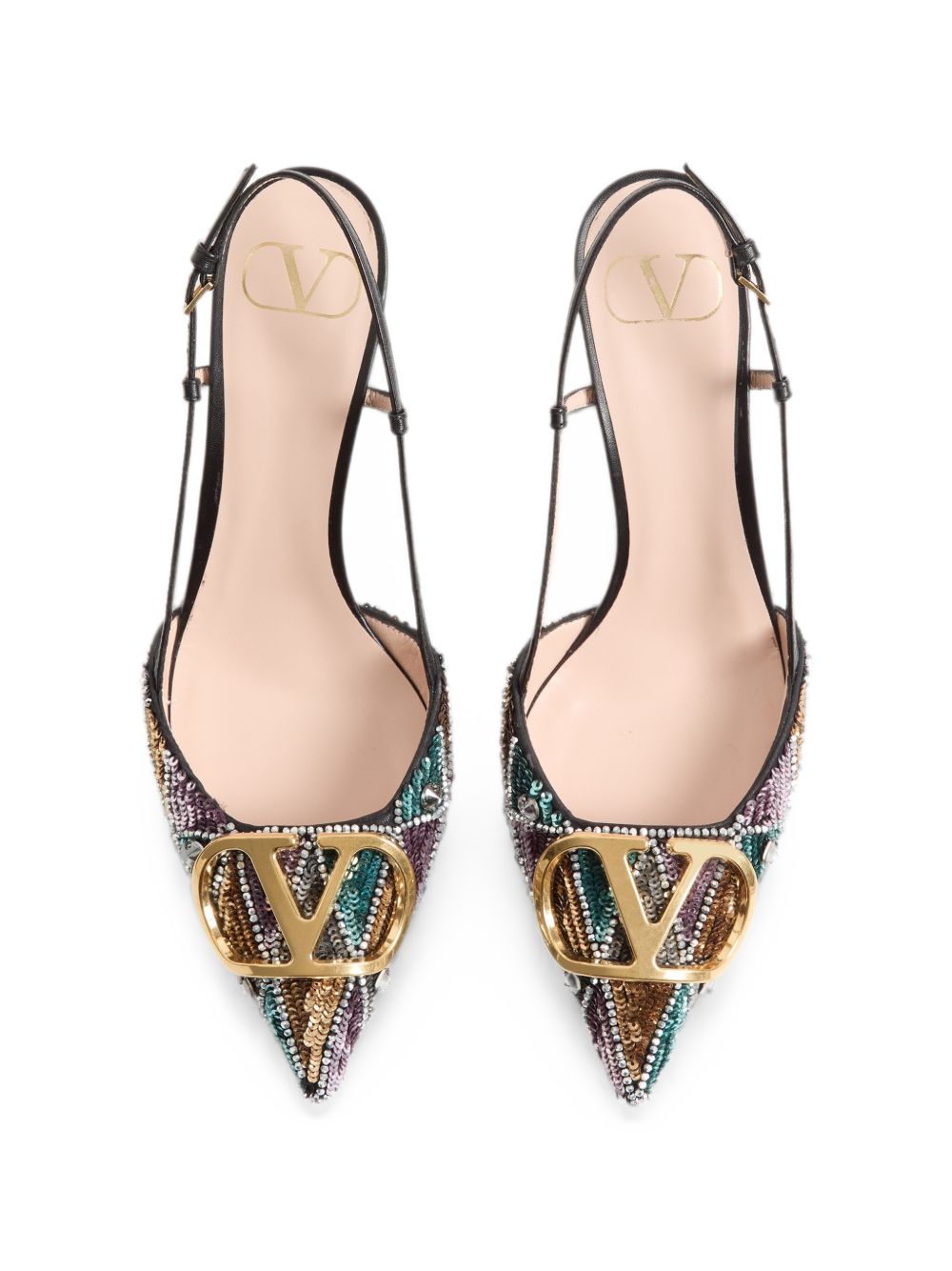 Valentino Garavani With Heel BLACK Valentino Garavani