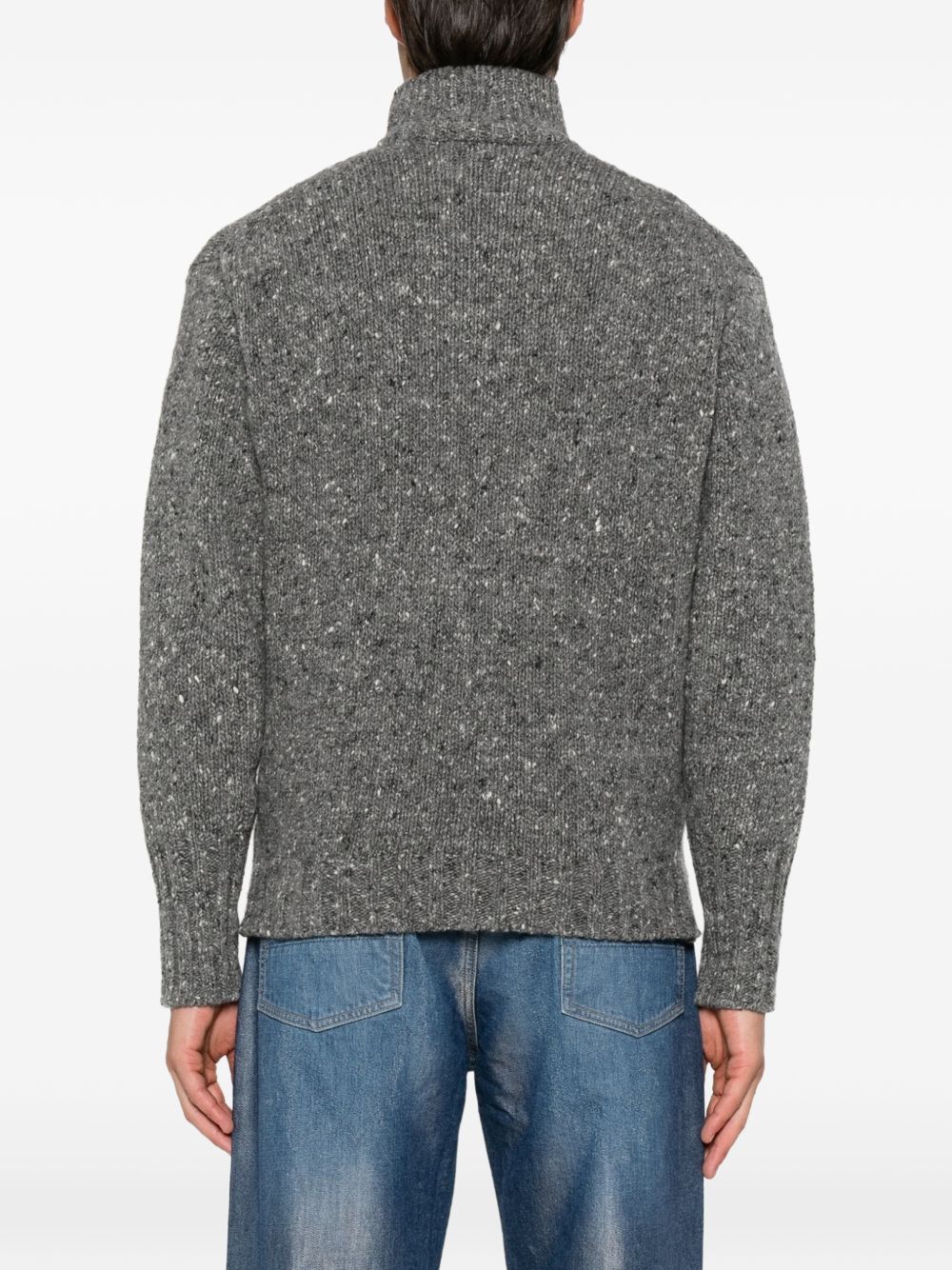 Auralee Wool turtle-neck jumper Auralee