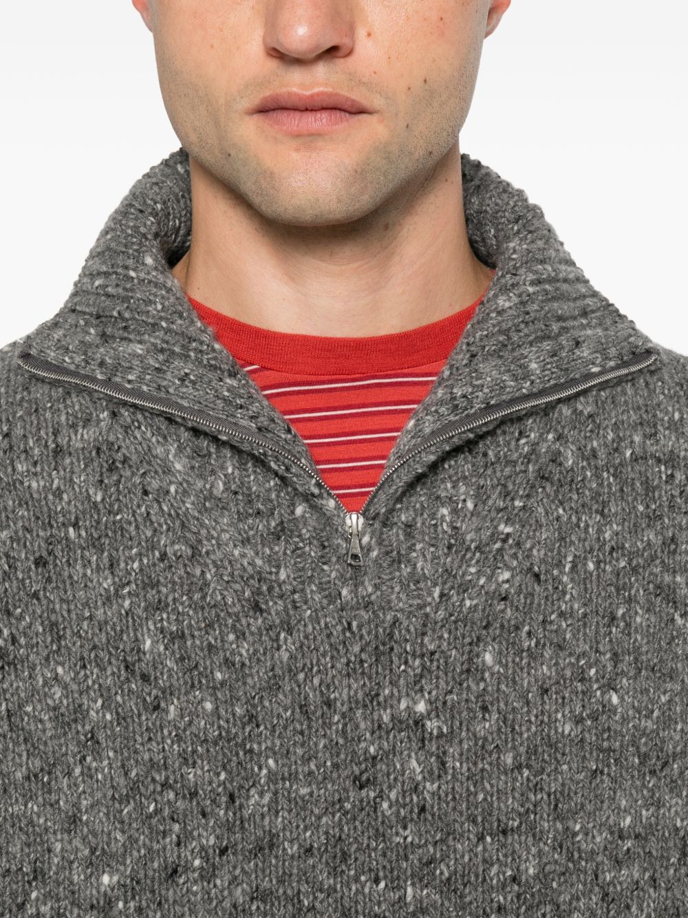 Auralee Wool turtle-neck jumper Auralee