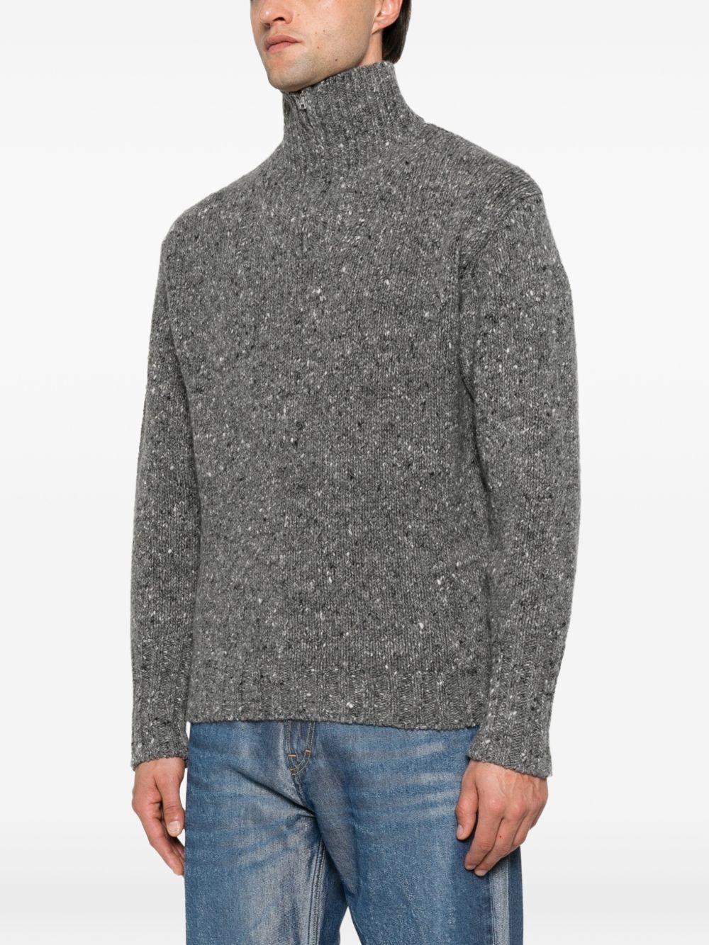 Auralee Wool turtle-neck jumper Auralee
