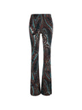 Etro Printed flared trousers Etro
