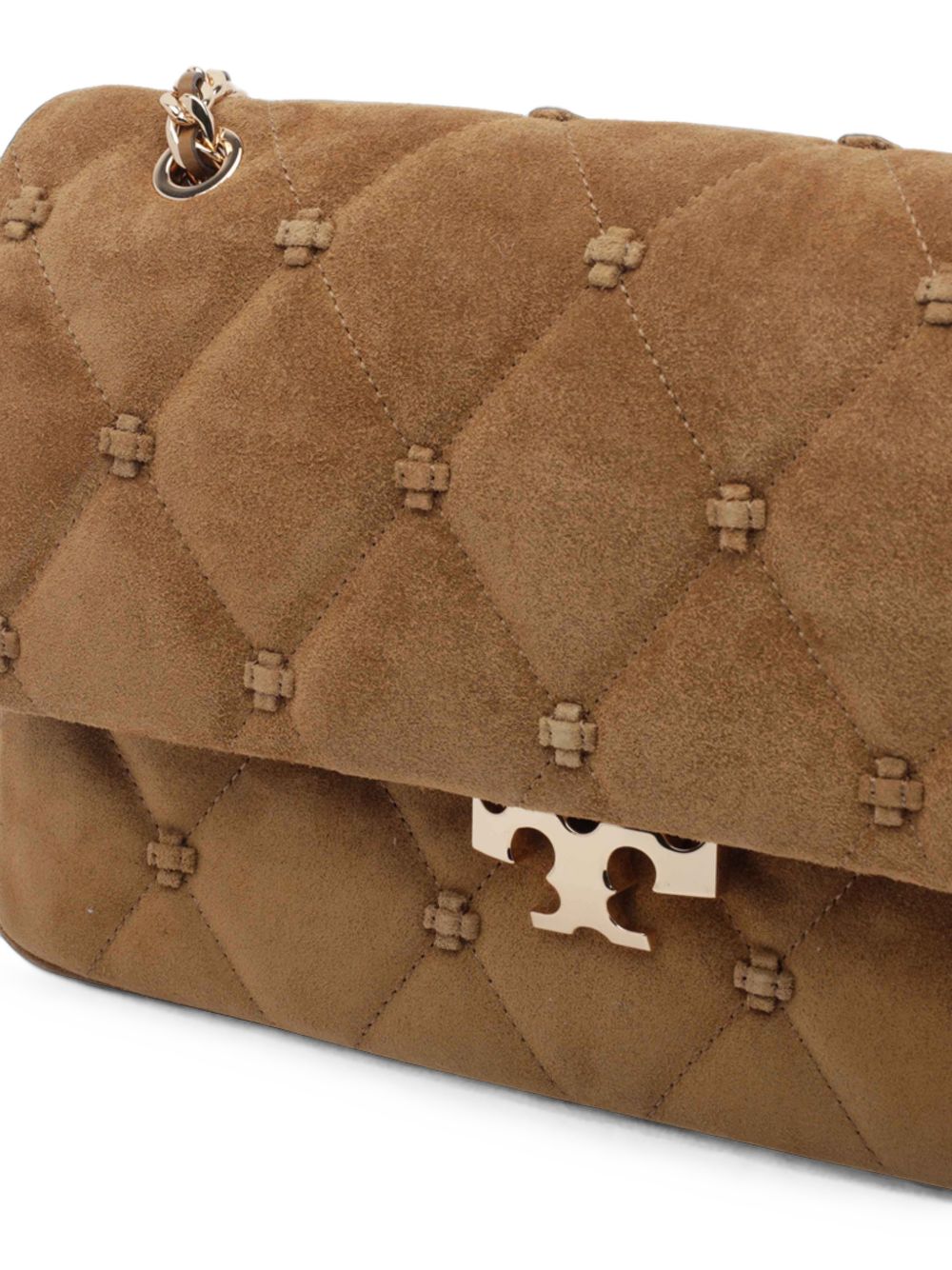 Tory Burch Bunny Knot Suede Shoulder Bag Tory Burch