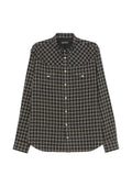Emporio Armani Checked Flannel Shirt