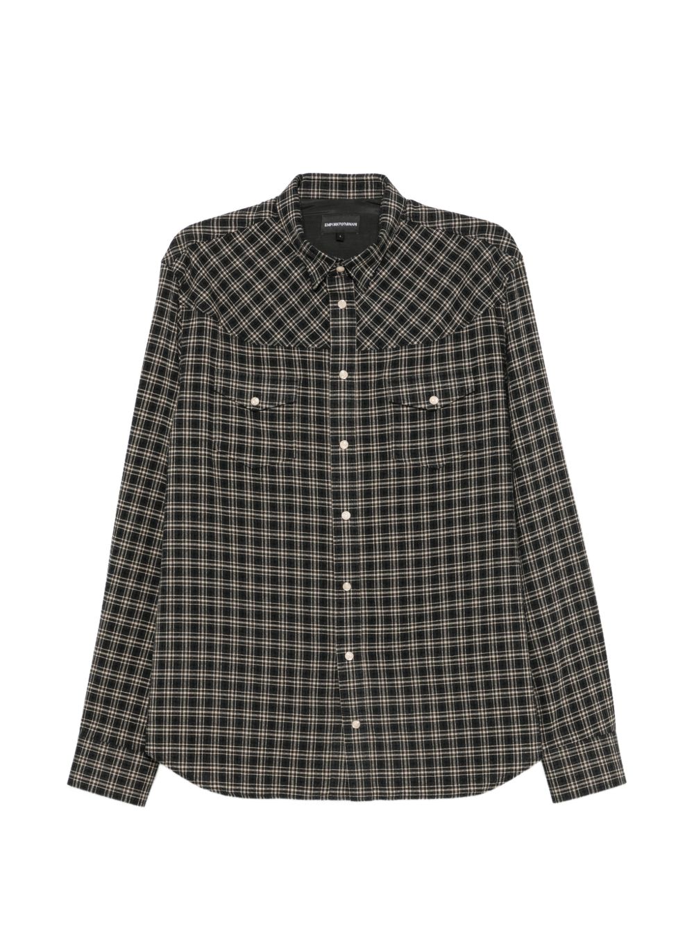 Emporio Armani Checked Flannel Shirt