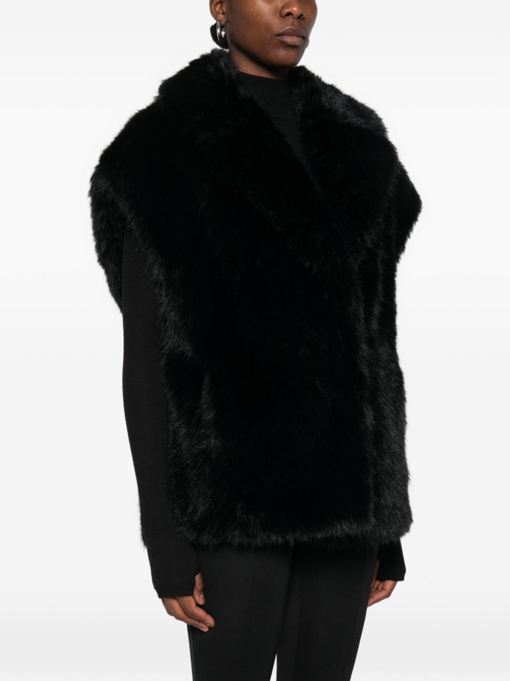Stand Studio Kinley Faux Fur Vest