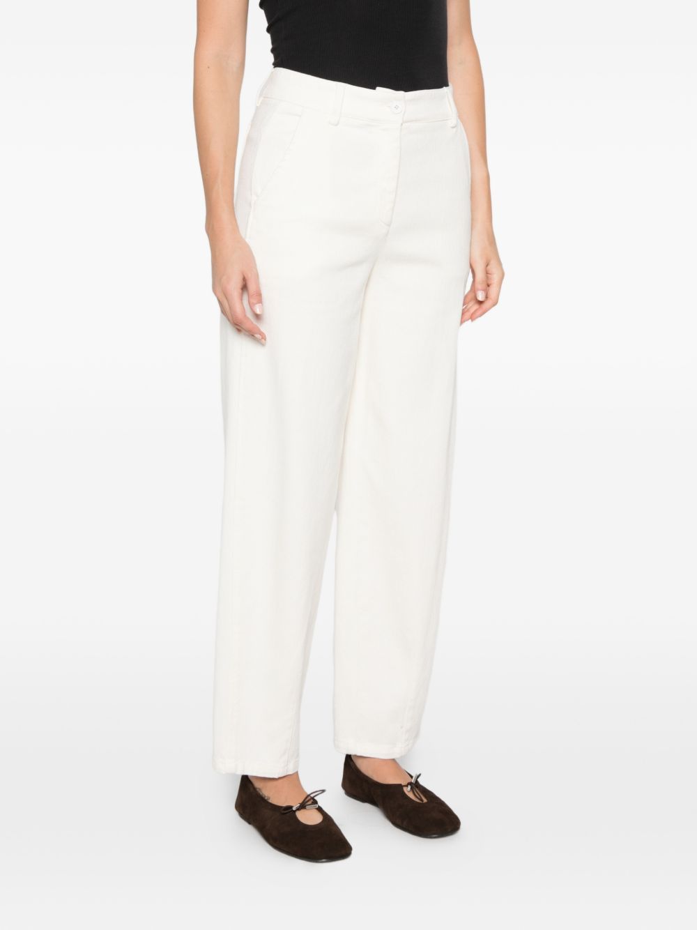 VIA MASINI 80 Trousers WHITE