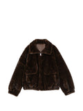 Sosue Faux-Fur Bomber Jacket SOSUE
