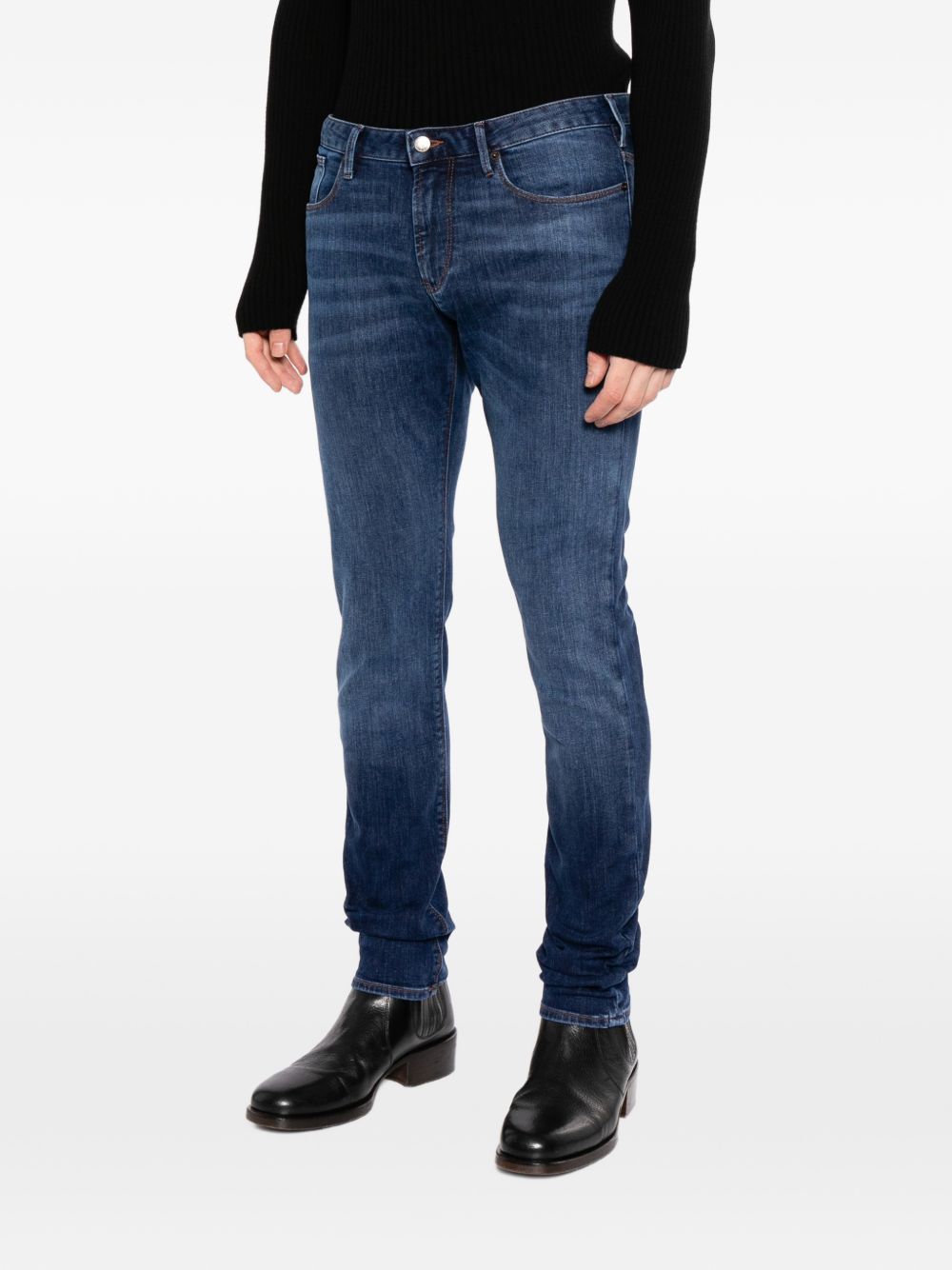 Emporio Armani Slim Denim Jeans Emporio Armani