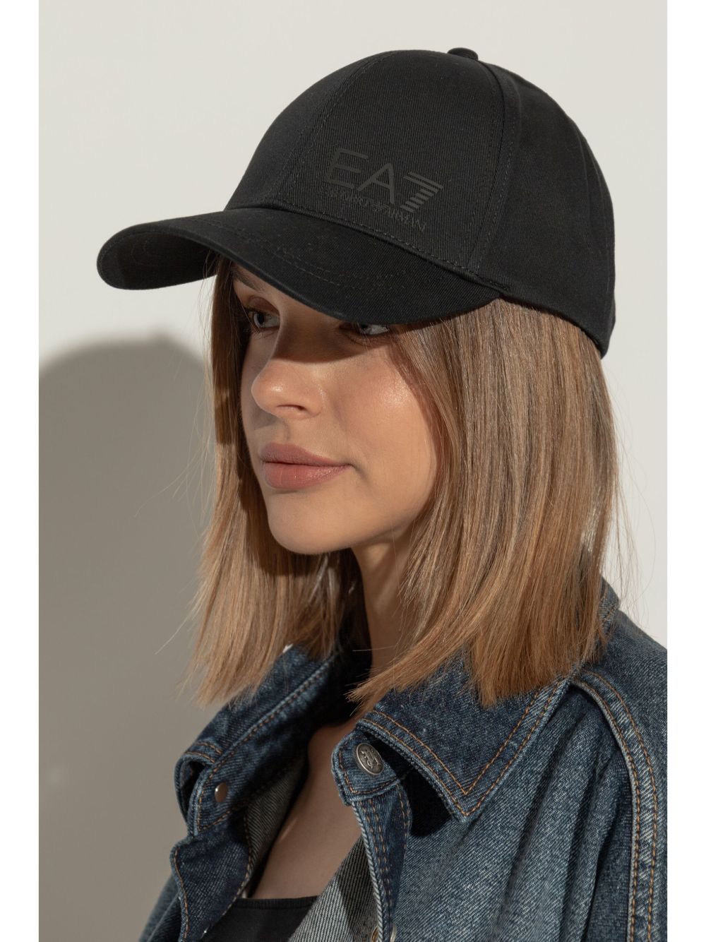 EA7 Hats BLACK