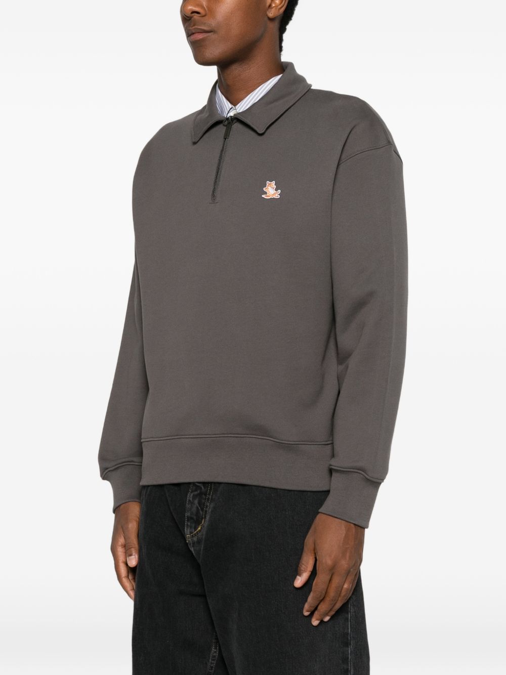 Maison Kitsuné MAISON KITSUNE'' Sweaters DARK GREY