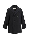 AMI PARIS Coats BLACK