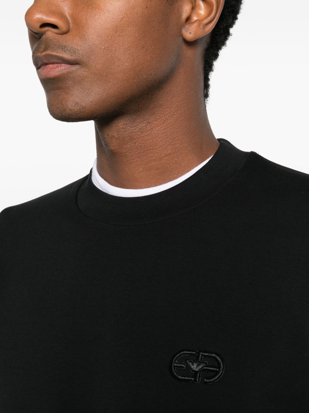 Emporio Armani Sweaters BLACK