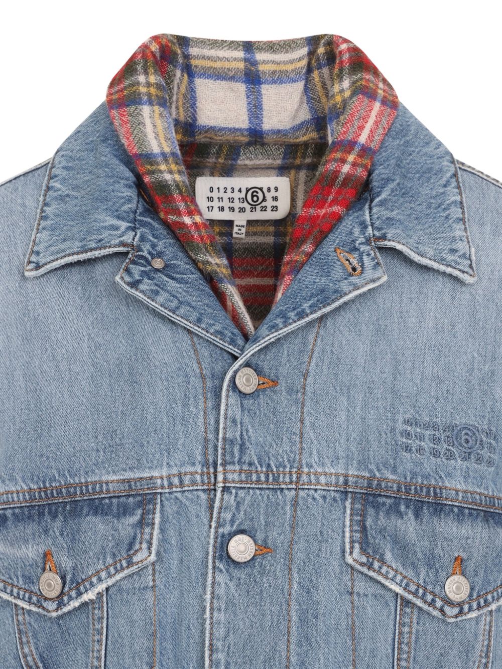 MM6 Maison Margiela Coats LIGHT BLUE MM6 Maison Margiela