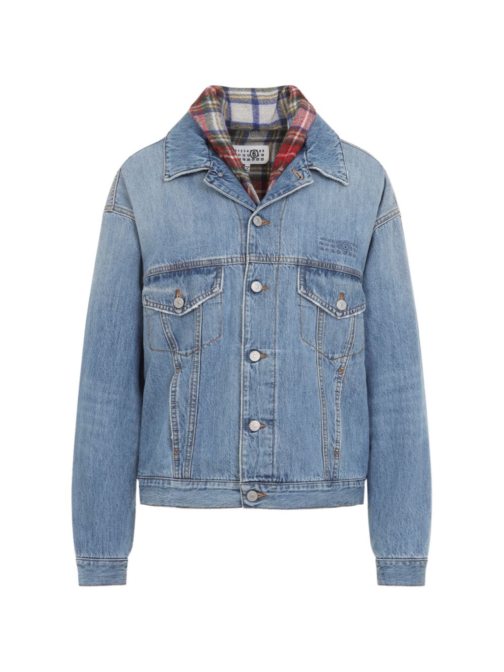 MM6 Maison Margiela Coats LIGHT BLUE MM6 Maison Margiela