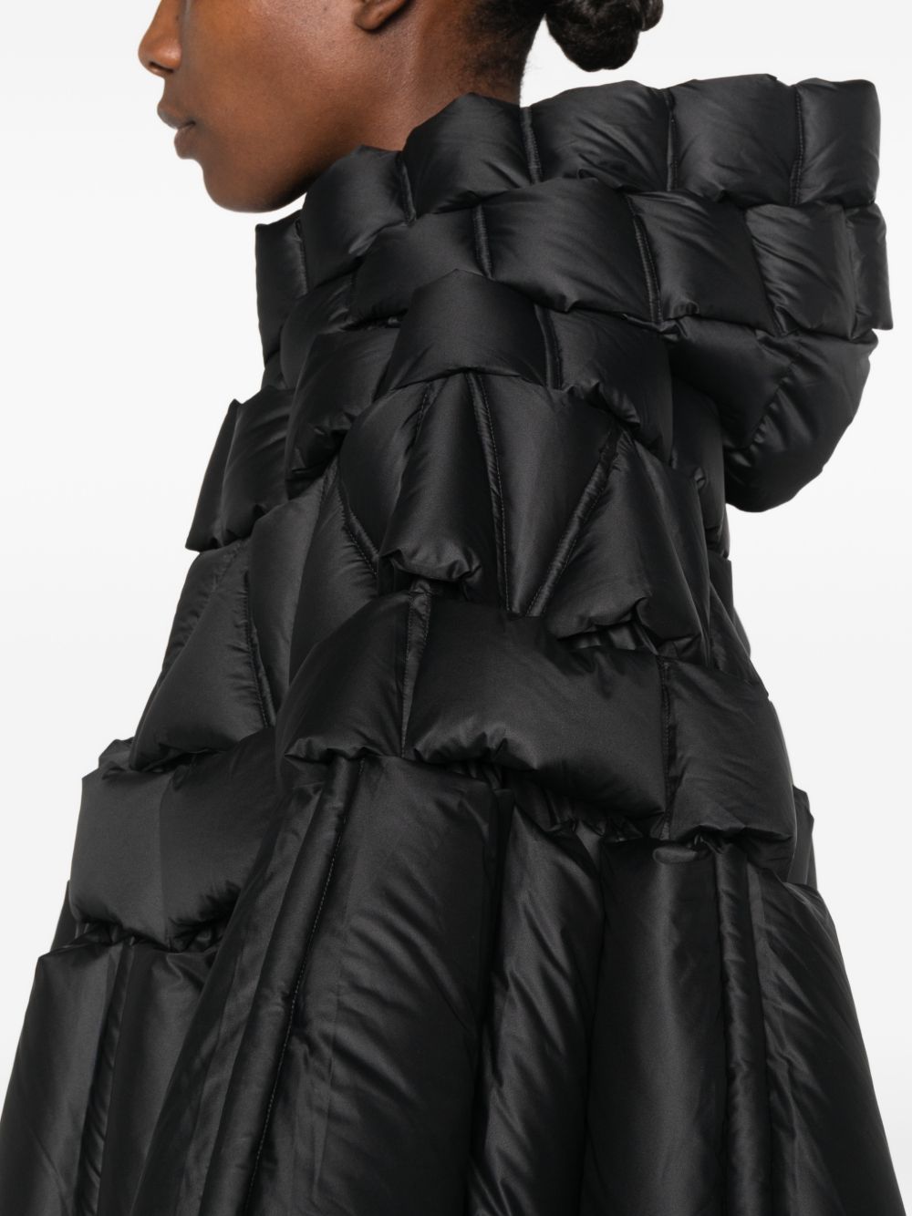 RAXXY Nylon puffer cape RAXXY