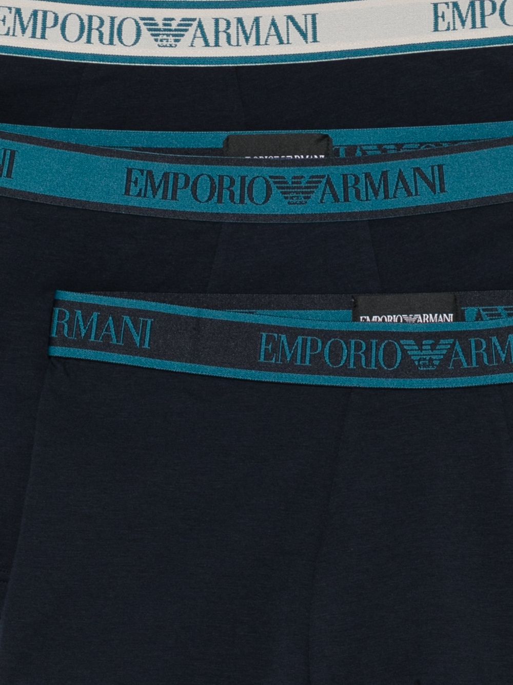 Emporio Armani Logo trunk briefs - 3pack Emporio Armani