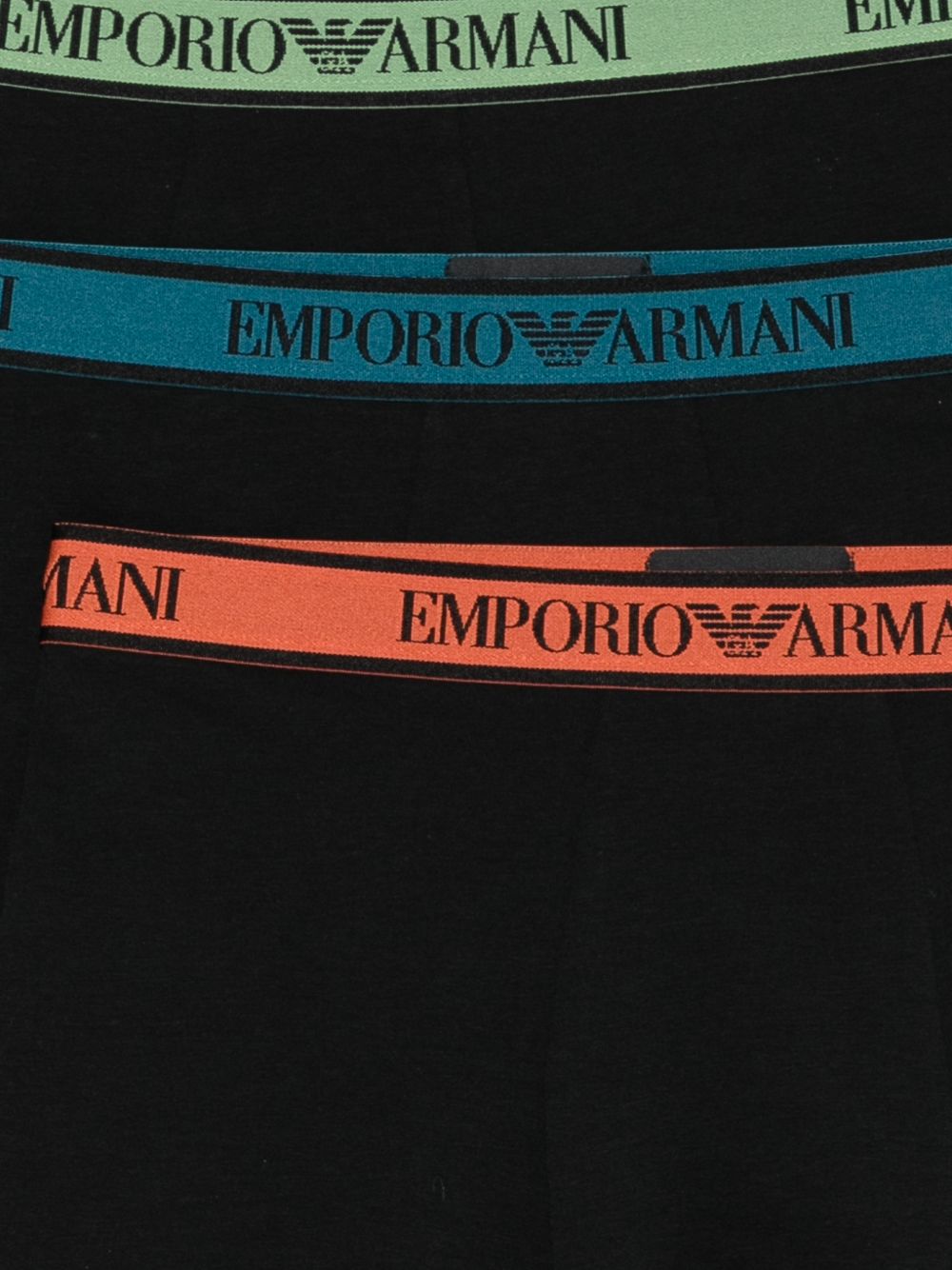 Emporio Armani Logo trunk briefs - 3pack Emporio Armani