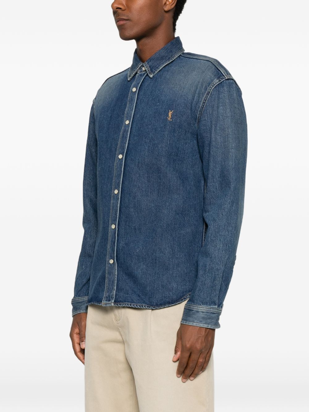 Saint Laurent Denim cotton shirt Saint Laurent