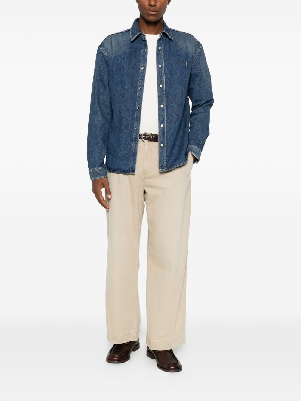 Saint Laurent Denim cotton shirt Saint Laurent
