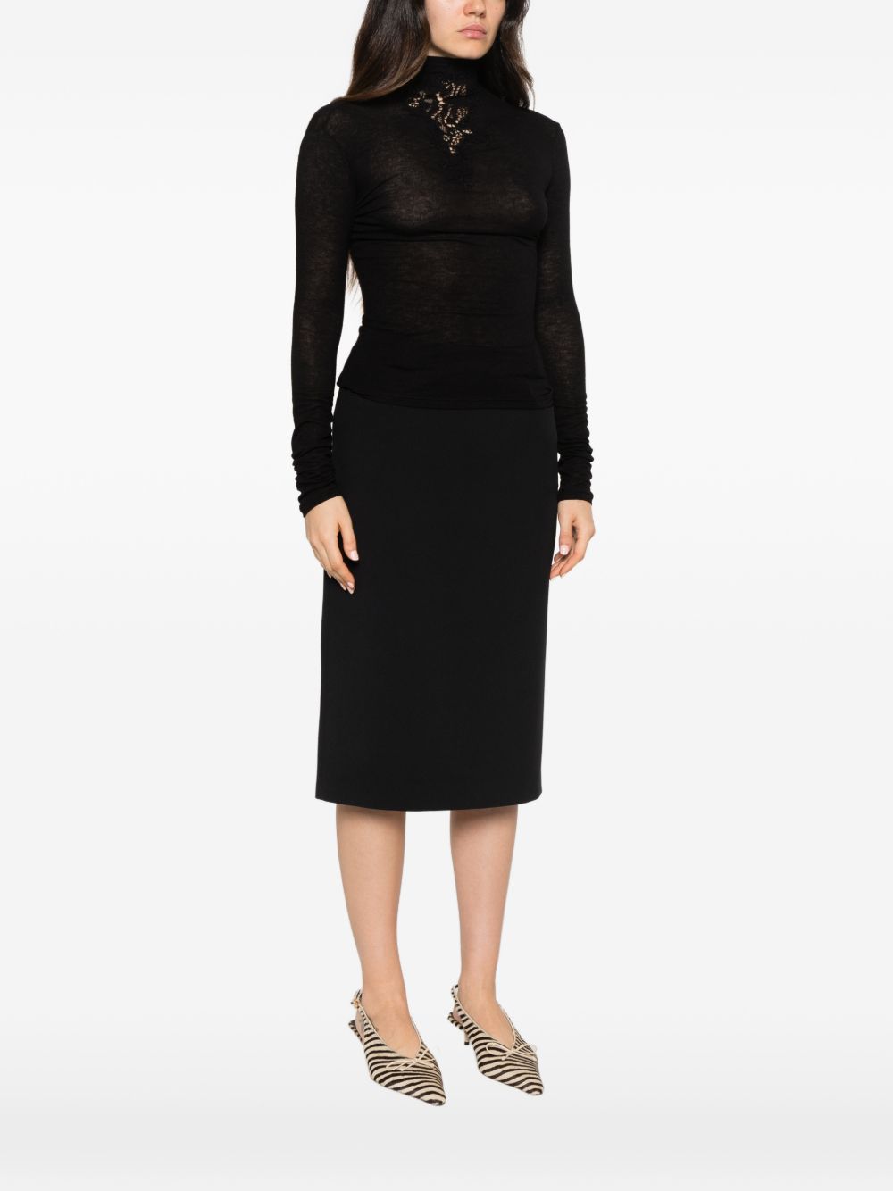 Ermanno Scervino Sweaters BLACK Ermanno Scervino