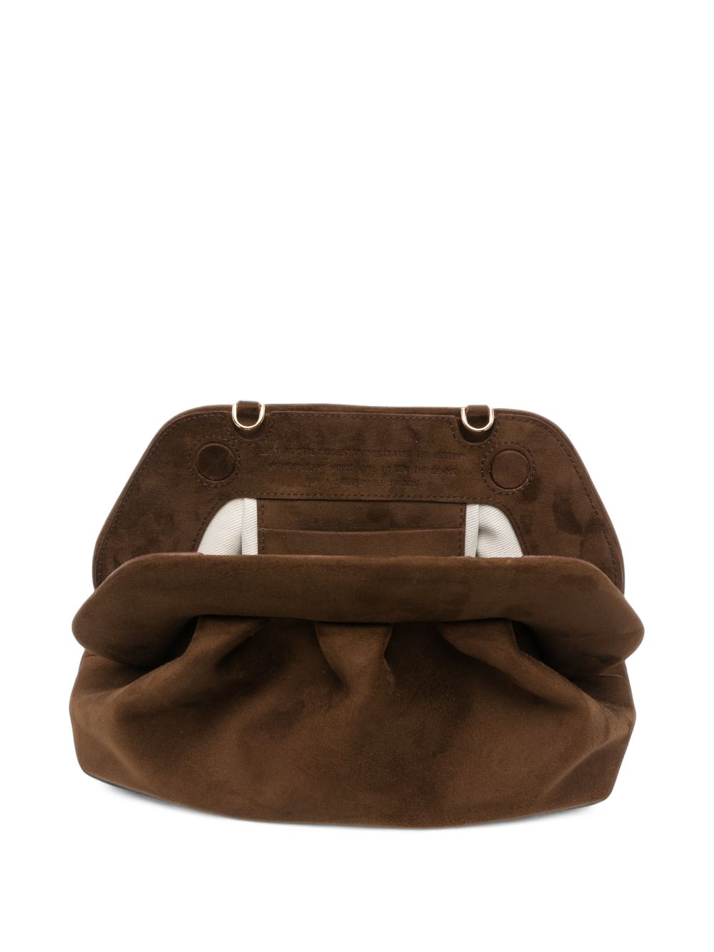 Themoire' Bios suede clutch Themoire'