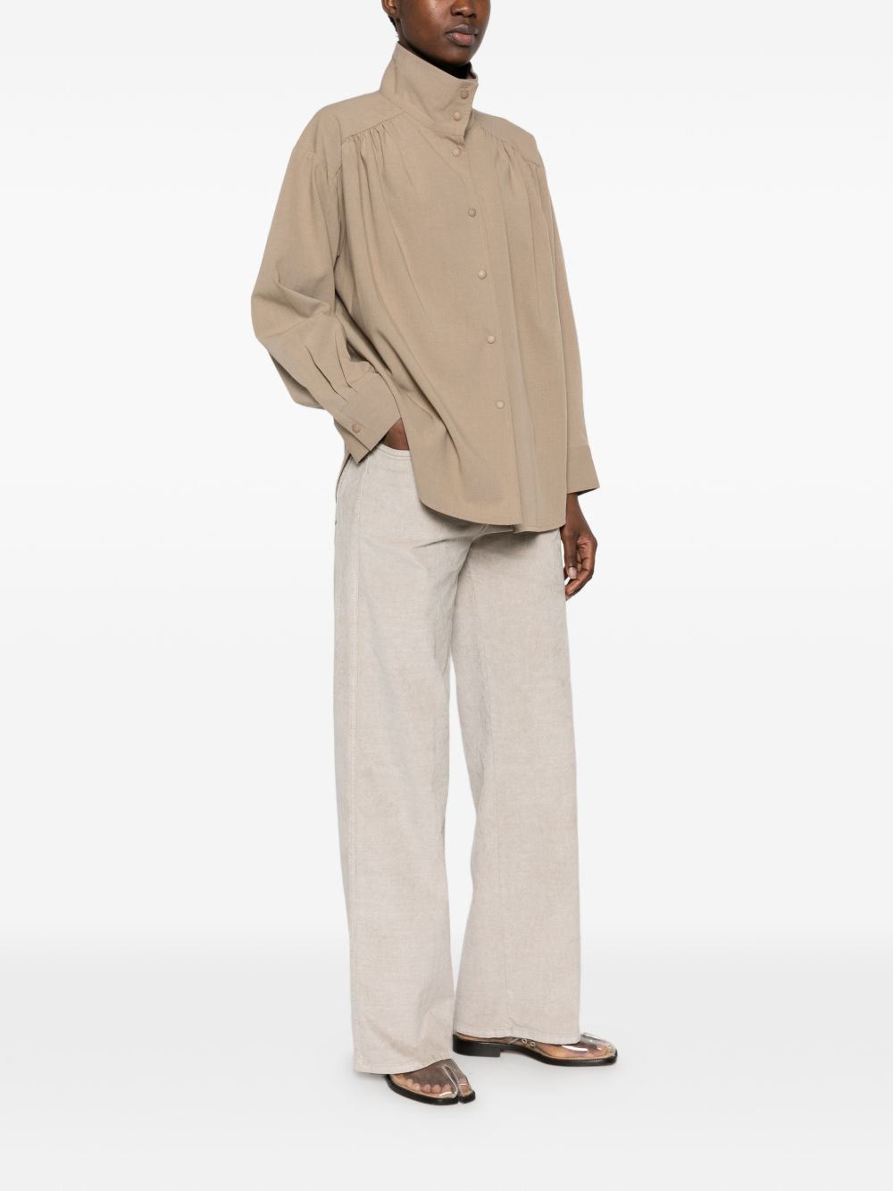 White Sand Cotton blend trousers White Sand
