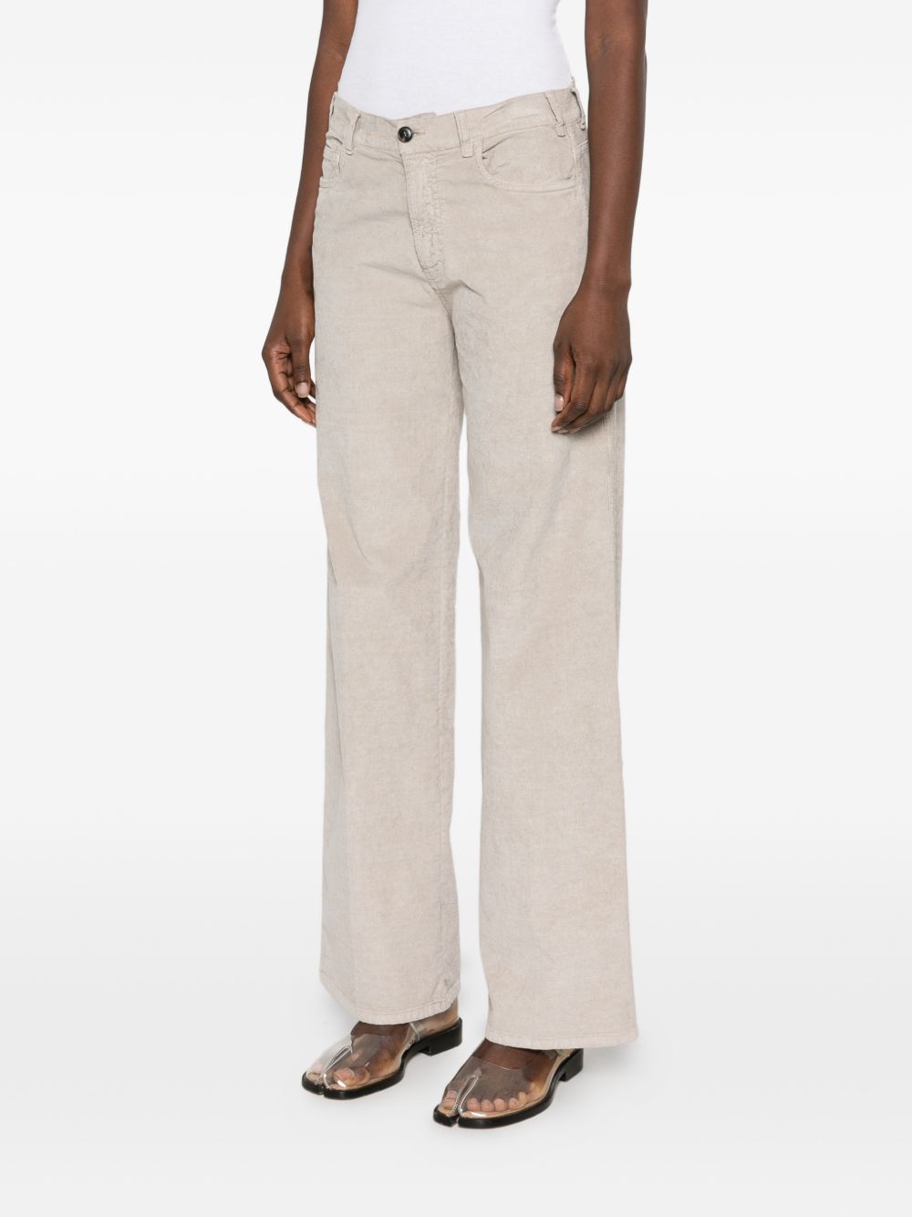 White Sand Cotton blend trousers White Sand