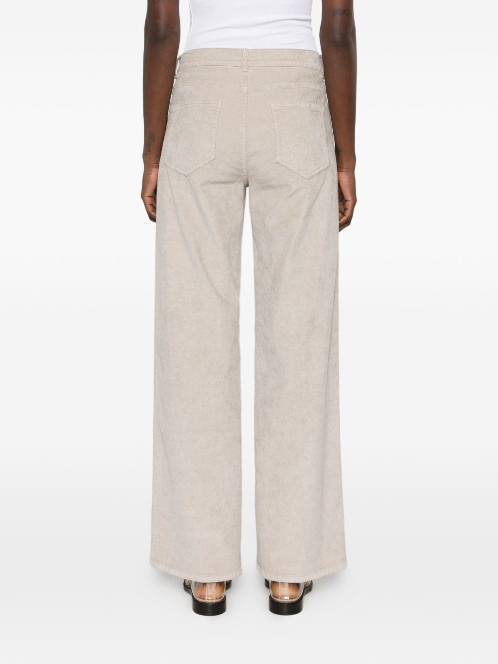 White Sand Cotton blend trousers White Sand