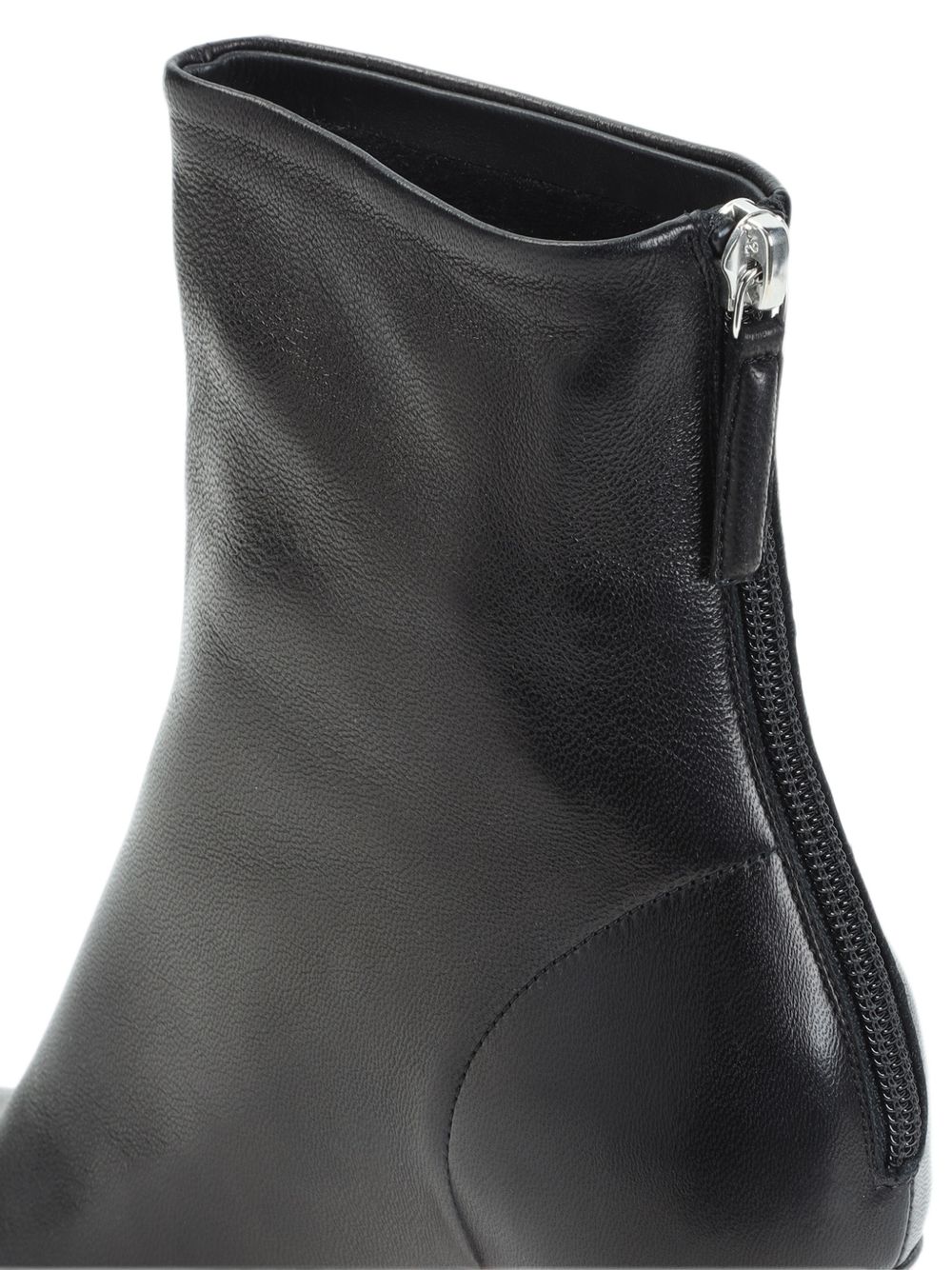 Amina Muaddi Iris leather boots Amina Muaddi