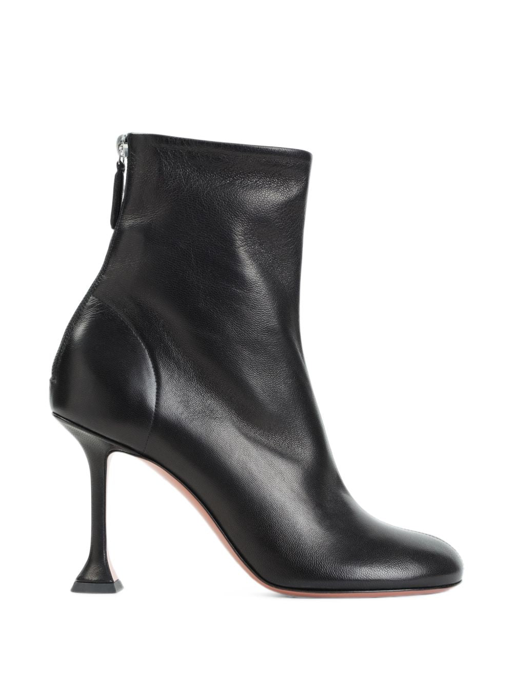 Amina Muaddi Iris leather boots Amina Muaddi
