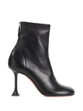 Amina Muaddi Iris leather boots Amina Muaddi