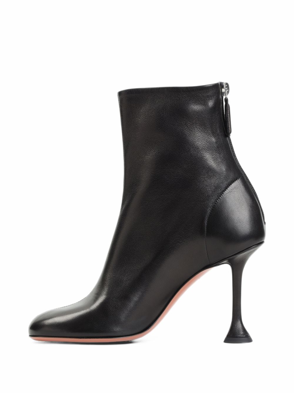 Amina Muaddi Iris leather boots Amina Muaddi