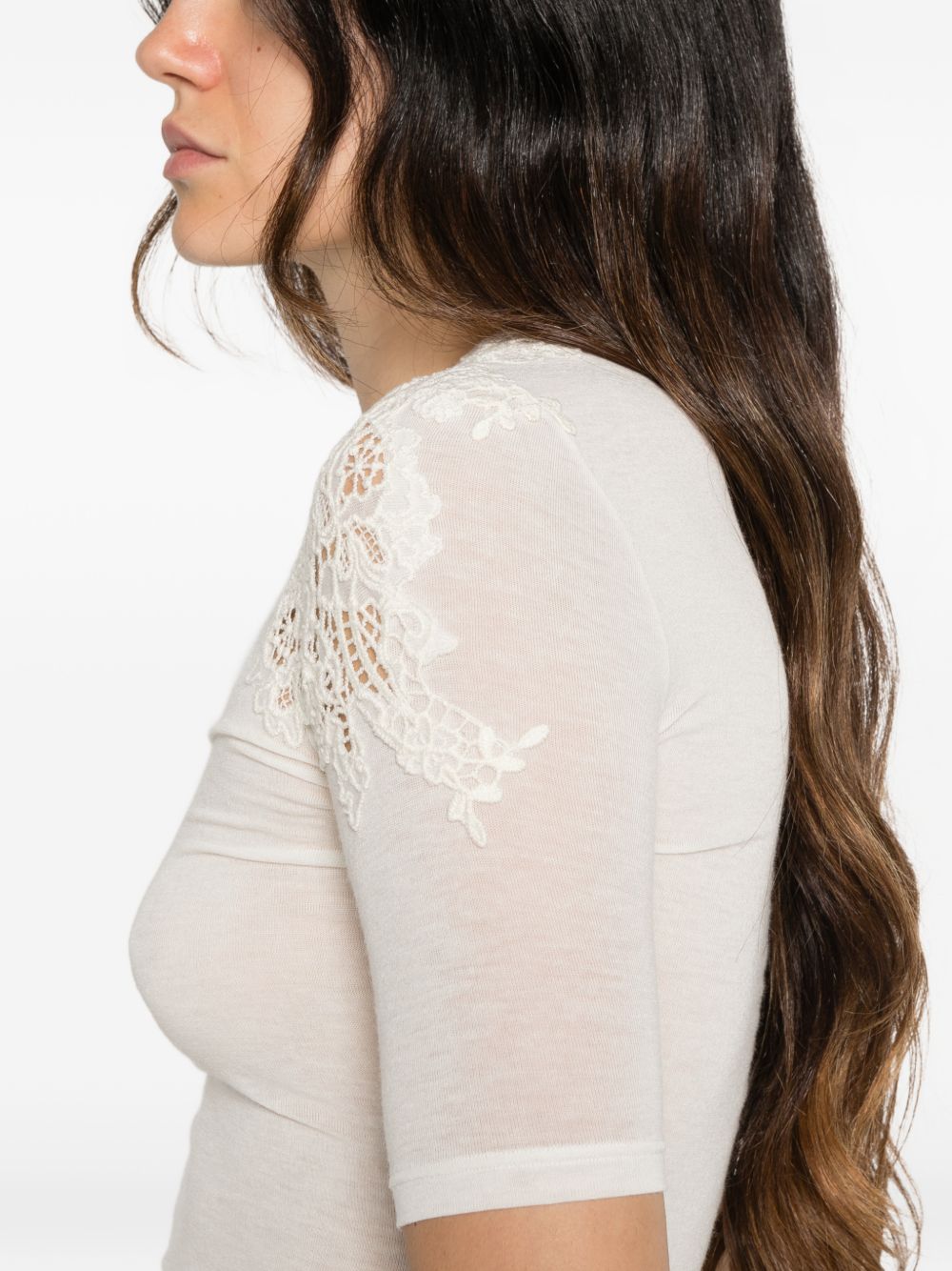 Ermanno Scervino Sweaters WHITE Ermanno Scervino