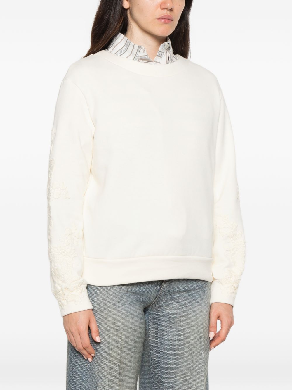 Ermanno Scervino Sweaters WHITE Ermanno Scervino