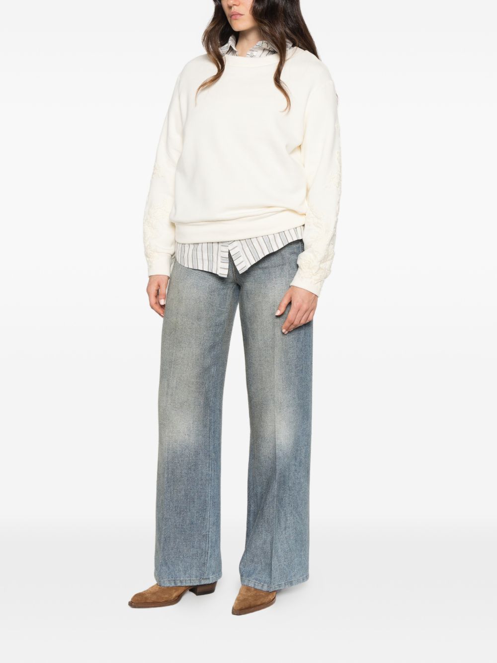 Ermanno Scervino Sweaters WHITE Ermanno Scervino