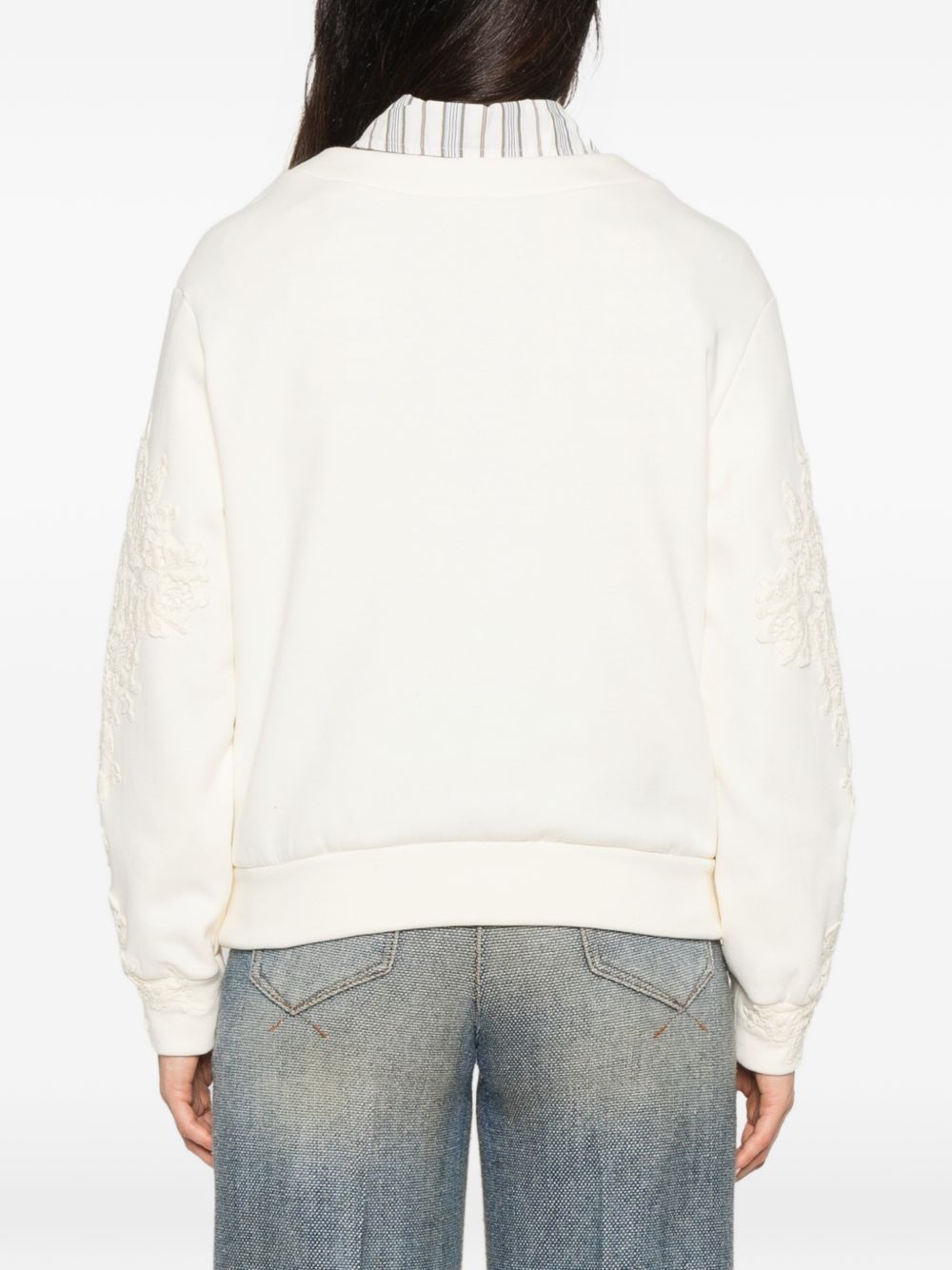 Ermanno Scervino Sweaters WHITE Ermanno Scervino