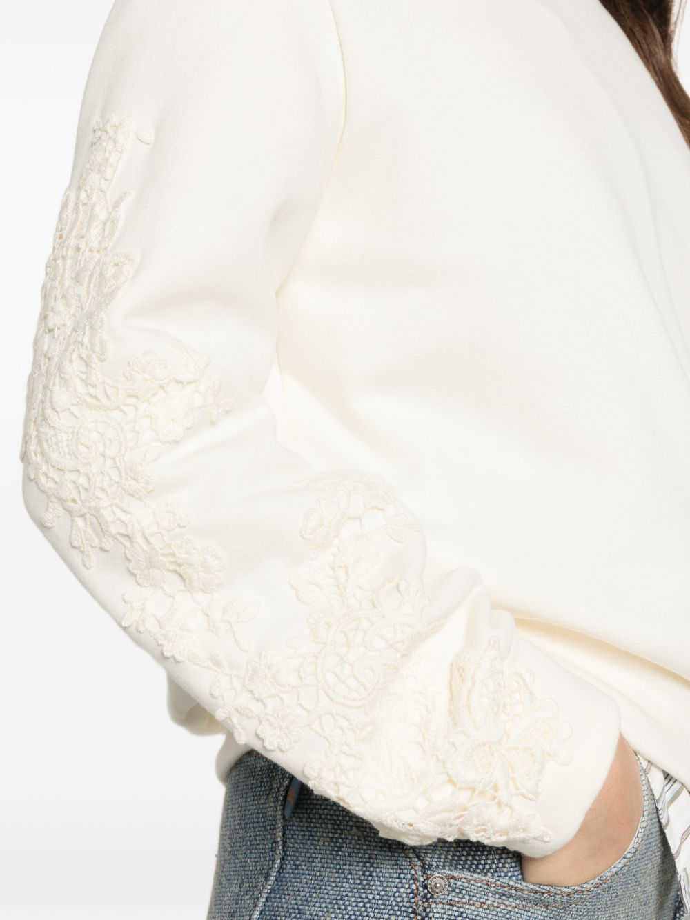 Ermanno Scervino Sweaters WHITE Ermanno Scervino