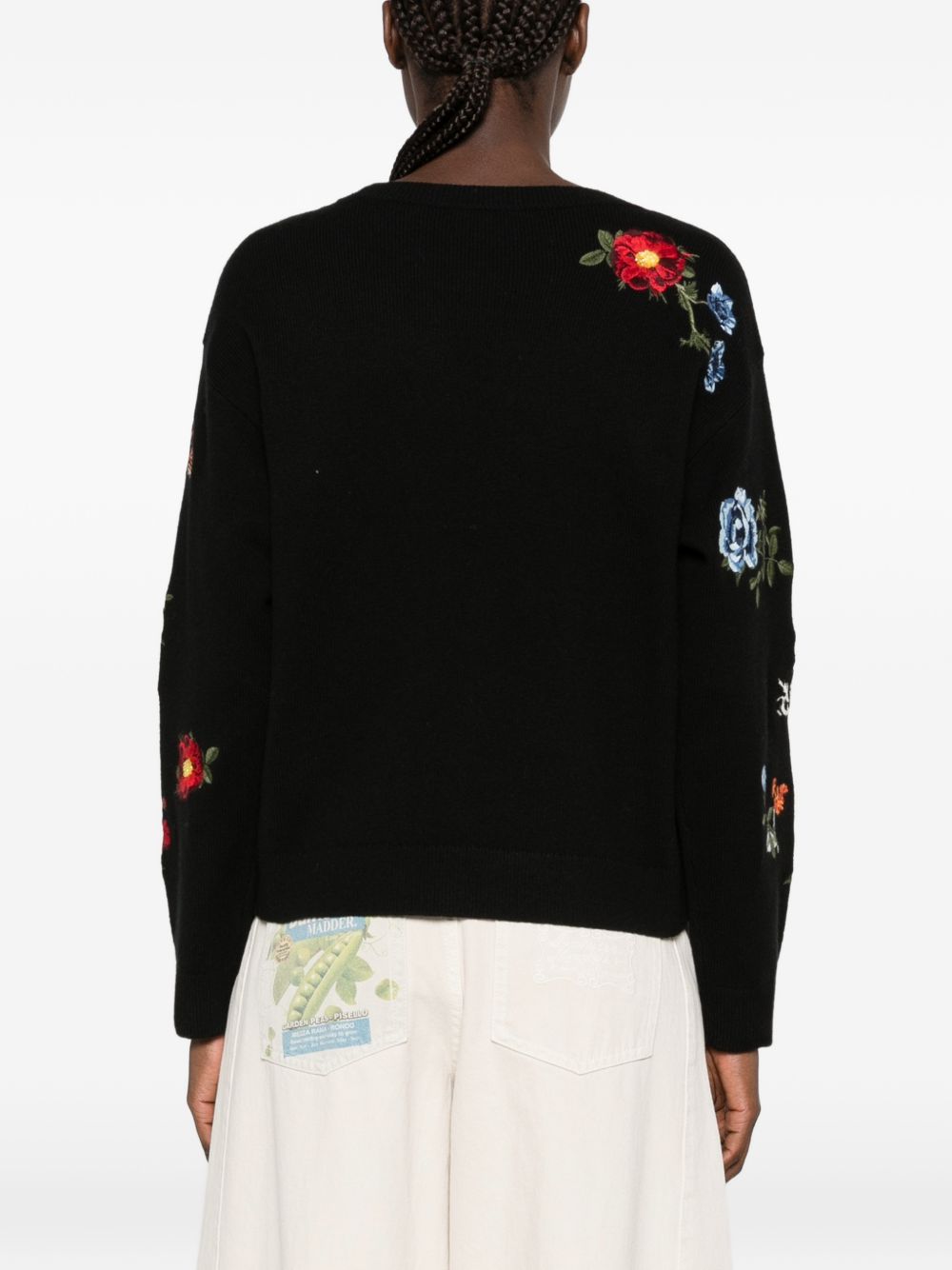 Alice + Olivia Teanna wool blend sweater Alice + Olivia