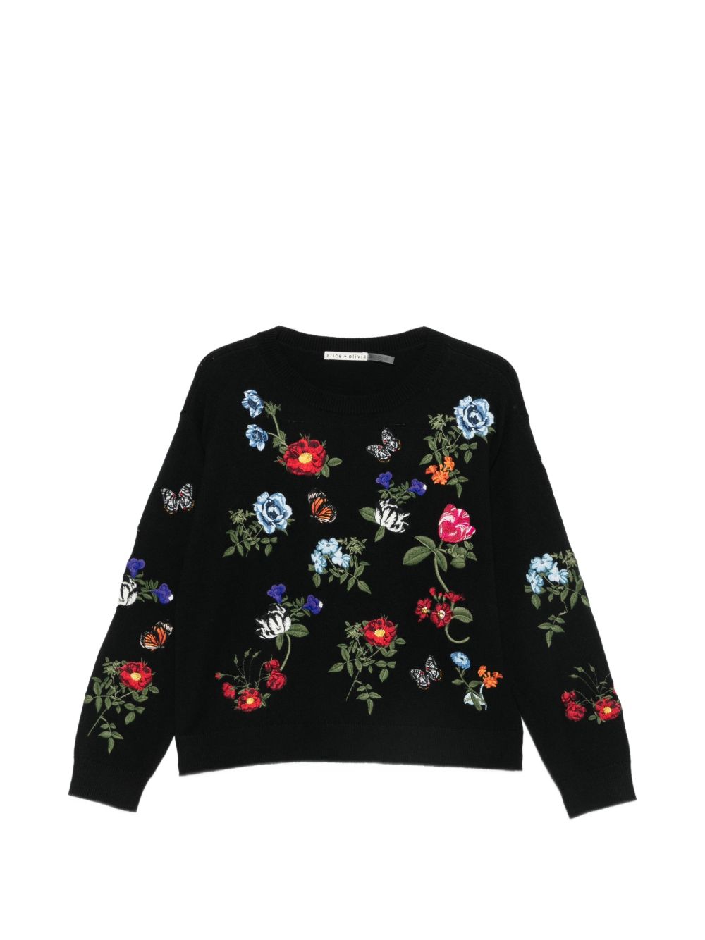 Alice + Olivia Teanna wool blend sweater Alice + Olivia