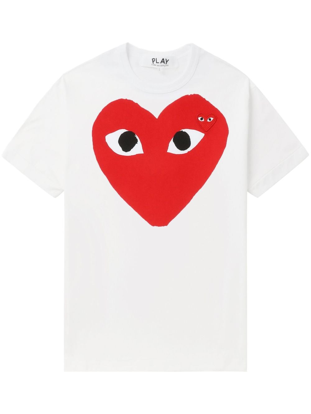 Comme Des Garcons Red Heart cotton t-shirt