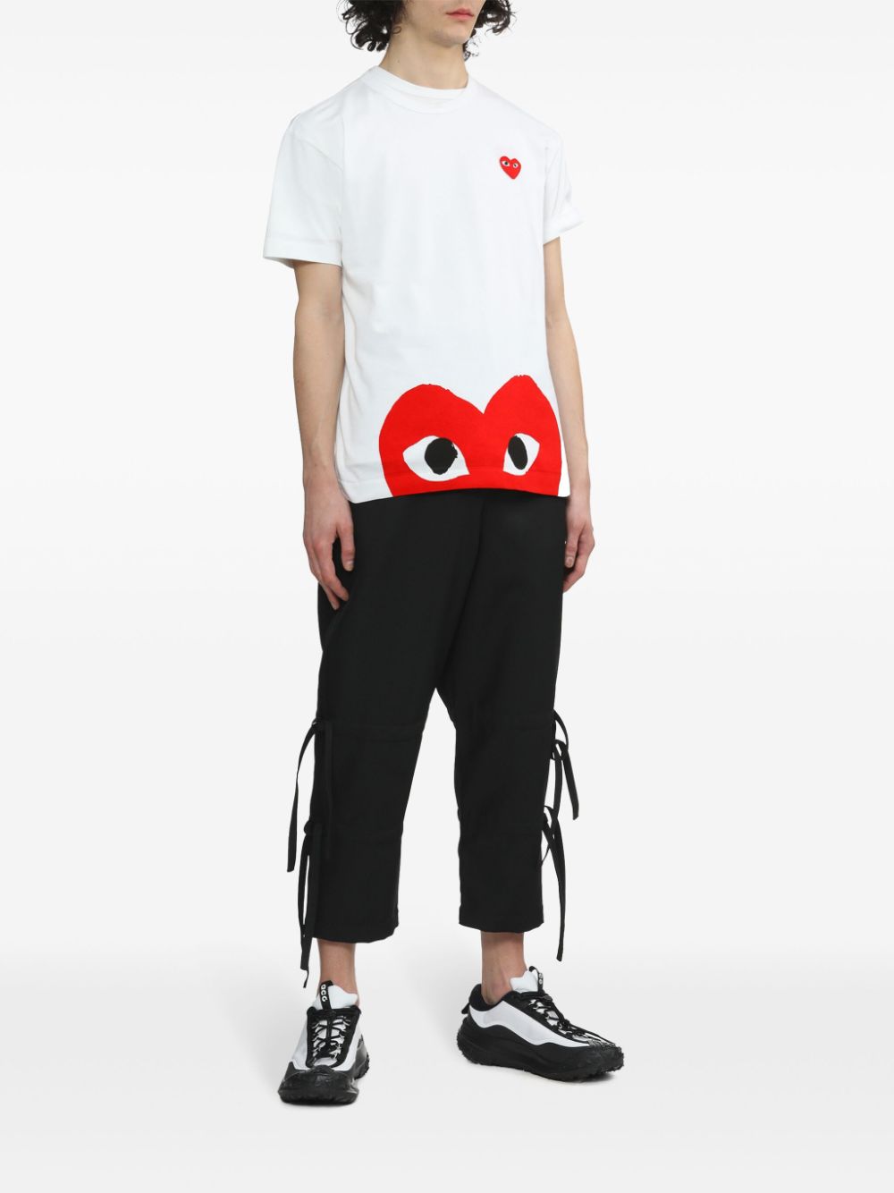 Comme Des Garcons Red Heart cotton t-shirt