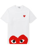 Comme Des Garcons Red Heart cotton t-shirt